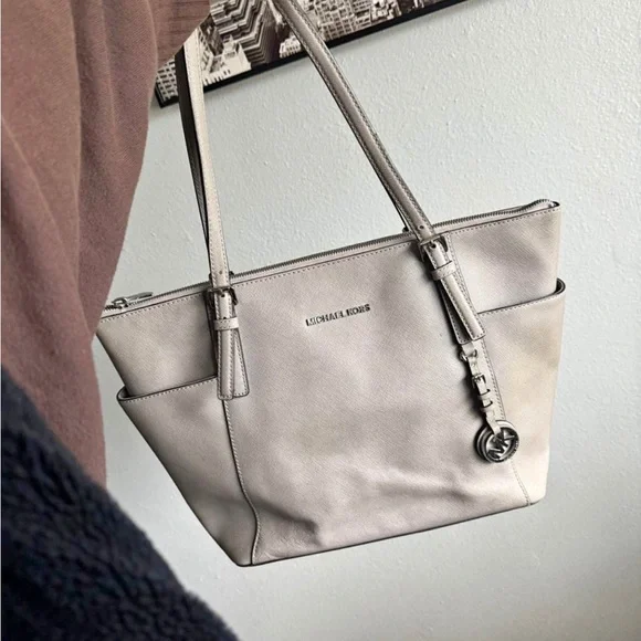 Michael Kors Leather Tote - Picture 1 of 5